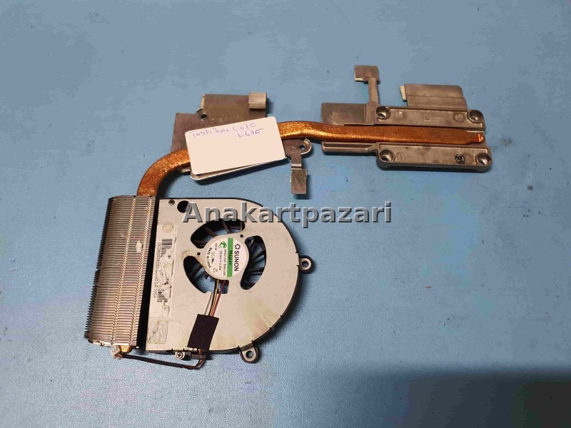 Toshiba L670 L675 Soğutucu Blok + Fan