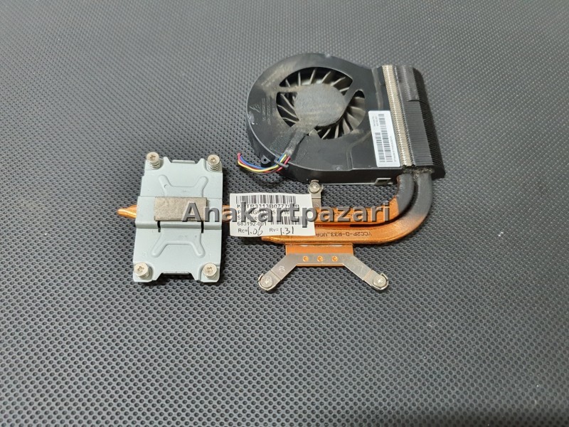 HP Pavilion G4 G6 G7 2000 Soğutucu Blok + Fan Ekran Kartlı