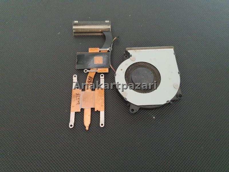 Asus X415 X415EA X515 X515E Soğutucu Blok + Fan