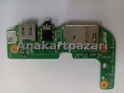 Asus X555LD Audio SD Card Reader IO Board Rev 3.0