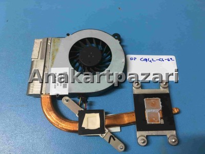 HP Compaq CQ42 CQ56 CQ62 G42 G56 G62 G72 Soğutucu Blok + Fan