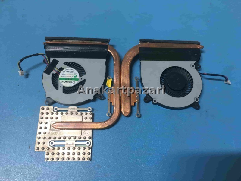 Asus N550 G550 N550J N550L G550J Q550L Soğutucu Blok + Fan