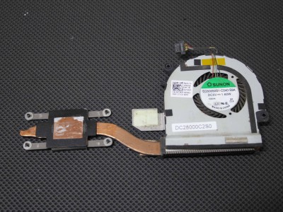 Dell XPS 12 9Q23 9Q33 Soğutucu Blok + Fan Dell XPS 12 9Q23 9Q33 Soğutucu Blok + Fan