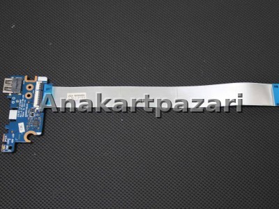 HP 15BS 15BW 15BU 15TBR 15TBS 15ZBW 15RA G6 250 255 Usb SD Kart Okuyucu Board