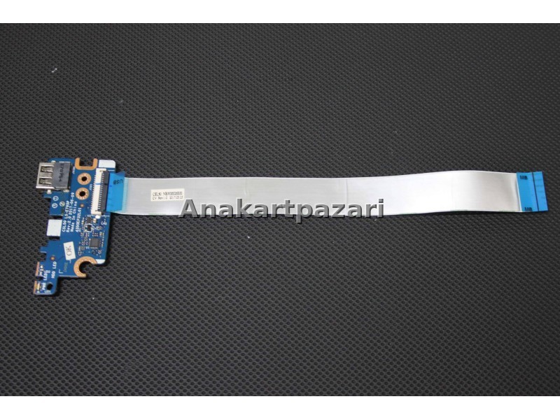 HP 15BS 15BW 15BU 15TBR 15TBS 15ZBW 15RA G6 250 255 Usb SD Kart Okuyucu Board