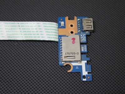 HP 15BS 15BW 15BU 15TBR 15TBS 15ZBW 15RA G6 250 255 Usb SD Kart Okuyucu Board