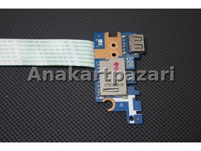 HP 15BS 15BW 15BU 15TBR 15TBS 15ZBW 15RA G6 250 255 Usb SD Kart Okuyucu Board