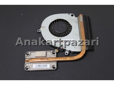 Acer E1 521 - 531 - 571 Q5WPH  Packard Bell TS11 TE11 TS13 TS44 Sogutucu Blok + Fan