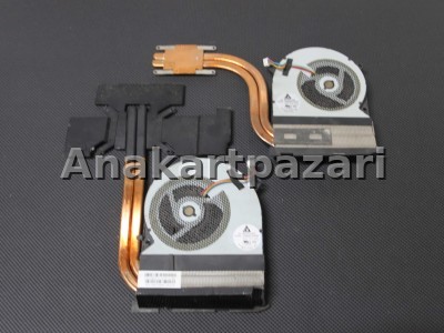 Asus G75 G75V G75VX G75VW Sogutucu Blok + Fan