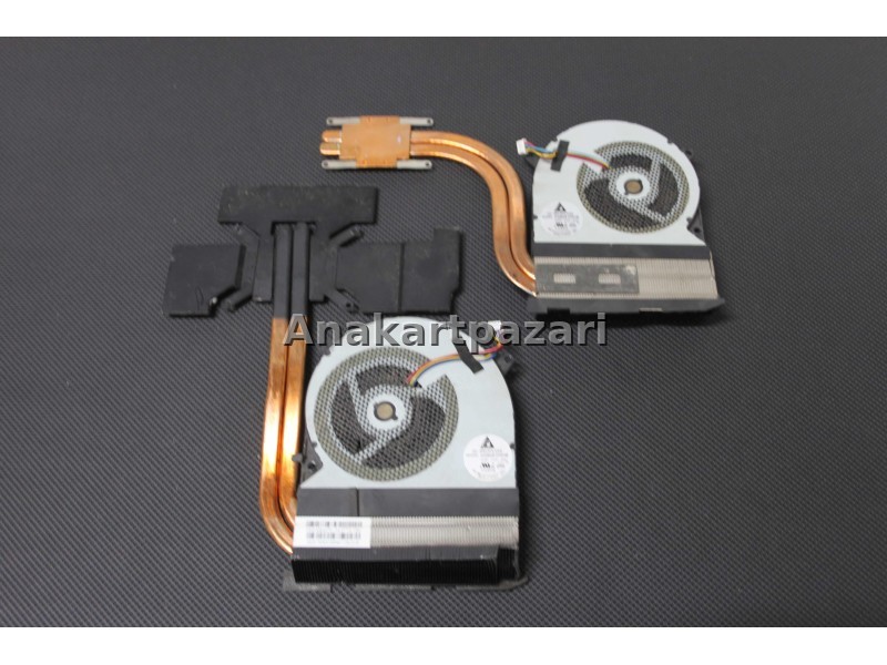 Asus G75 G75V G75VX G75VW Sogutucu Blok + Fan