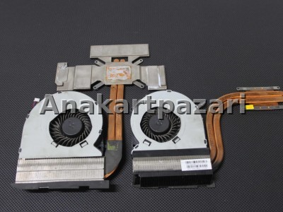 Asus G75 G75V G75VX G75VW Sogutucu Blok + Fan