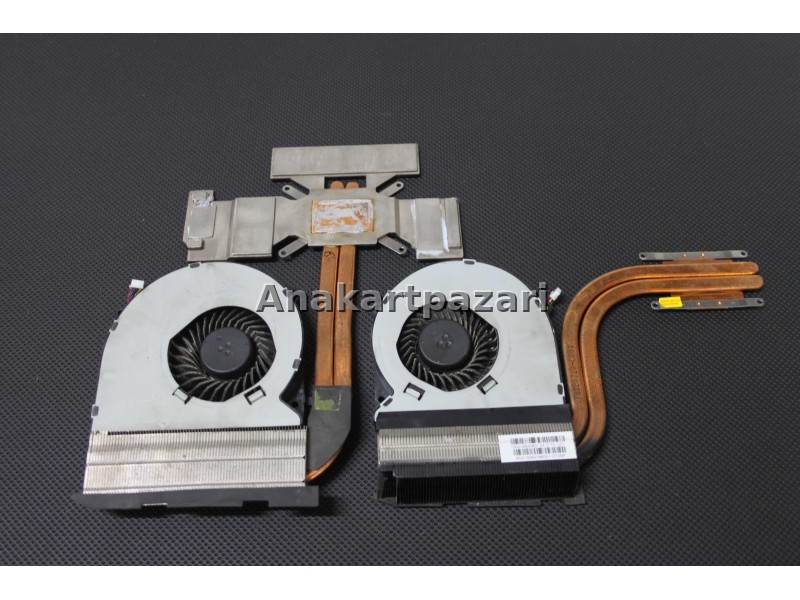 Asus G75 G75V G75VX G75VW Sogutucu Blok + Fan
