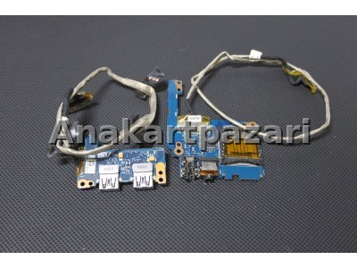Asus G75 G75V G75VX G75VW Usb Board + SD Card Audio Board + Kabloları