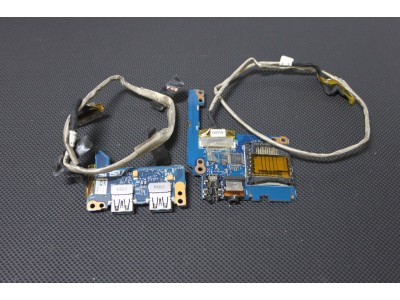 Asus G75 G75V G75VX G75VW Usb Board + SD Card Audio Board + Kabloları