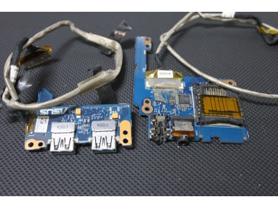 Asus G75 G75V G75VX G75VW Usb Board + SD Card Audio Board + Kabloları