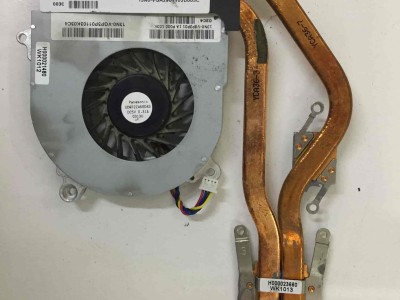 Toshiba Satellite U500 U505  Soğutucu Fan + Soğutucu Blok