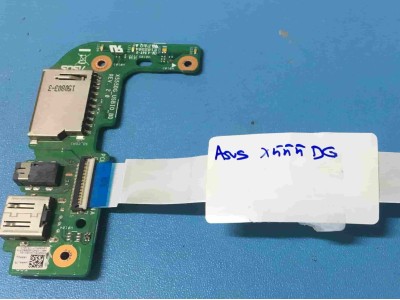 Asus X555DG USB Audio SD Card Reader IO Board Rev 2.0