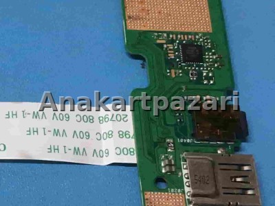 Asus X555DG USB Audio SD Card Reader IO Board Rev 2.0