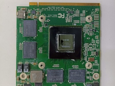 NVIDIA GeForce 9600M GT model P616 NVIDIA GeForce 9600M GT model P616