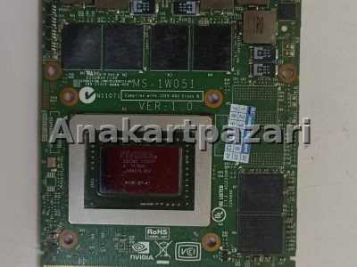 MSI GTX570M MXM3.0 MS-1W051 Ekran Kartı