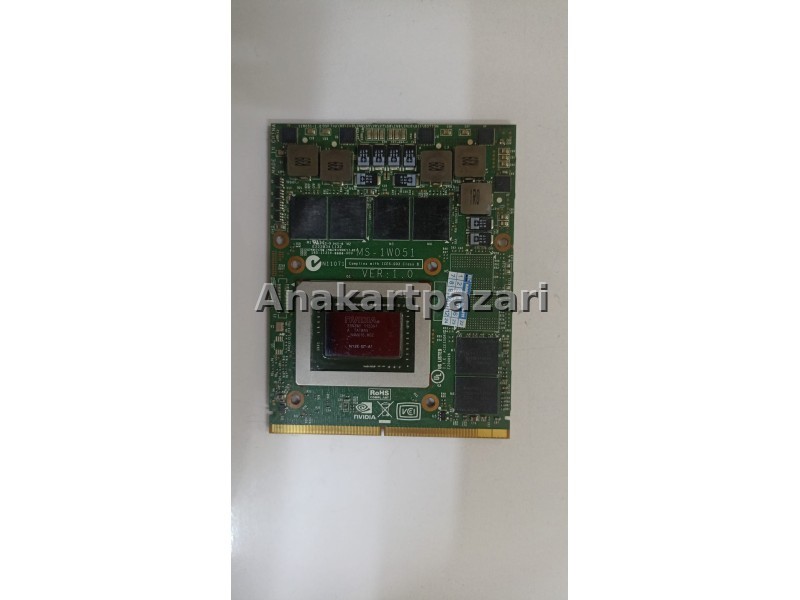 MSI GTX570M MXM3.0 MS-1W051 Ekran Kartı