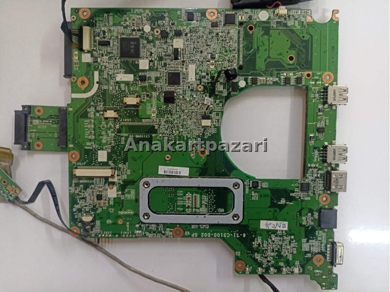 Clevo / Terra 6-71-C5100-D02A GP /  6-71-C5101-D02A GP Anakart