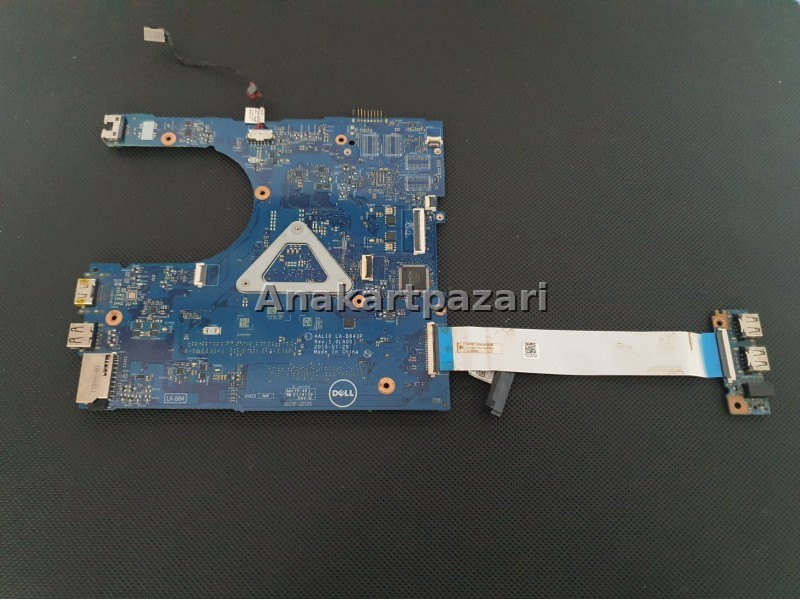Dell İnspiron 3458 3558 5458 5558 5758 Anakart i3 5005U (SR244) 2 GB Ekran Kartlı AAL10 LA-B843P Rev. 1.0 (A00)