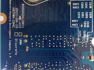 HP Pavilion G6-1000 Anakart On Board