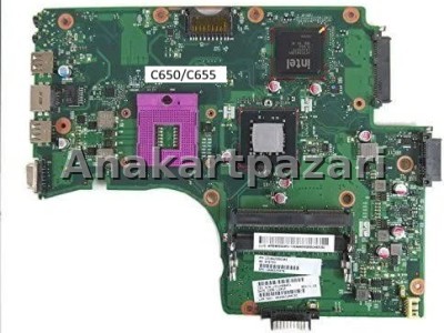TOSHIBA C600-C650 Model-6050A2368301-MB-A02 DDR2 Anakart
