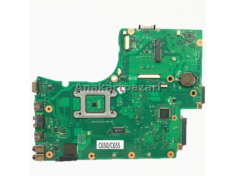 TOSHIBA C650-C655 Model-6050A2355301-MB-A03 DDR3 Anakart