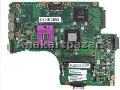 TOSHIBA C650-C655 Model-6050A2355301-MB-A03 DDR3 Anakart