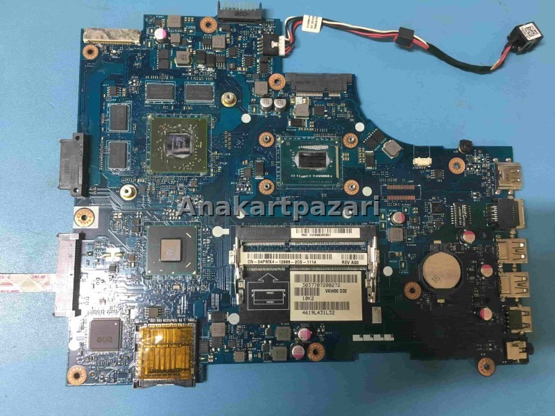 DELL inspiron LA-9101P Laptop anakart i5-3317U