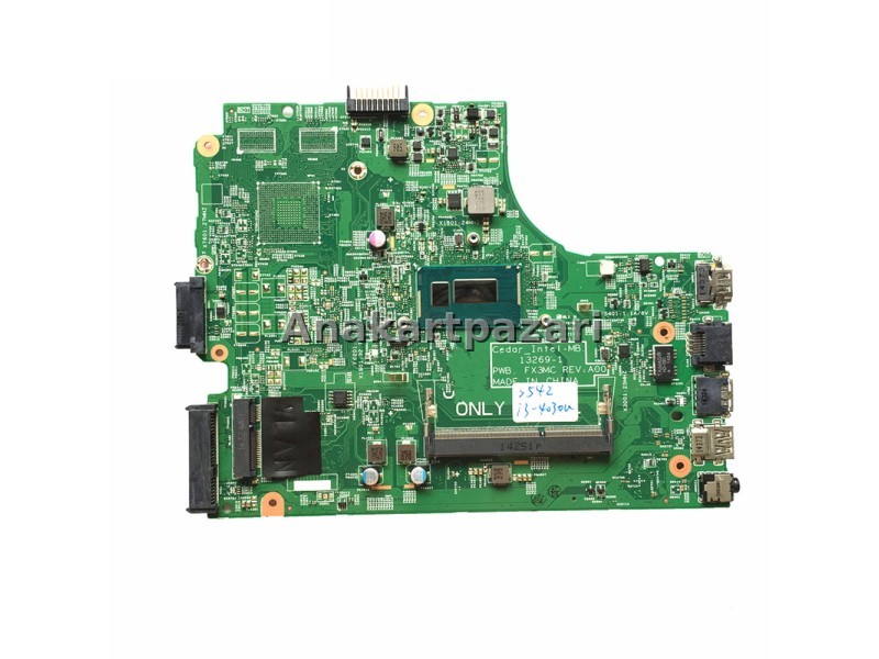 Dell İnspiron 15 JV86F32 3441 3443 3541 3542 3543 3878 5748 5749 AMD A6-6310 Onboard Anakart