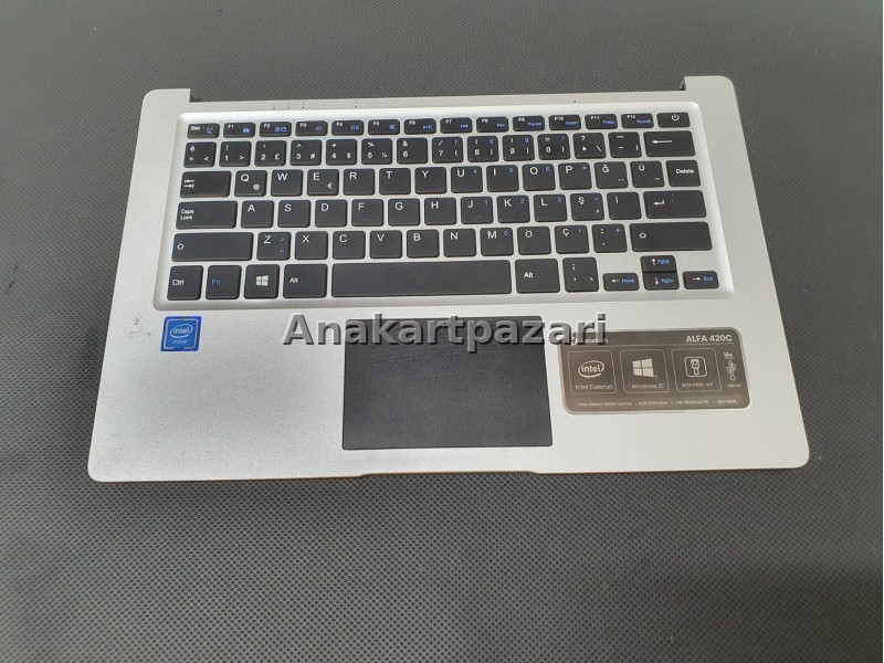 Hometech Alfa 420C Üst Kasa + Klavye + Touchpad