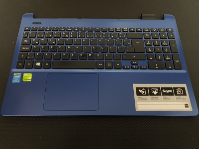 ACER HT1 Z5WAH E5-571 E5-551 E5-531 E5-521 E5-511 Üst Kasa + Touchpad + Klavye