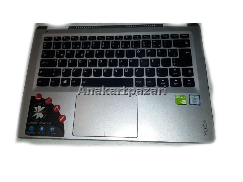 lenovo yoga 710 üst kasa+klavye