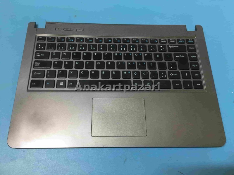Vestel Casper Exper D141UG01 Üst Kasa + Klavye + Touchpad