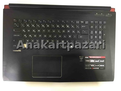 MSİ MS 1793 MS 16J3 GE72 GE62 PE60 GP62 GP72 Üst Kasa + Touchpad + Klavye