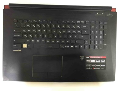MSİ MS 1793 MS 16J3 GE72 GE62 PE60 GP62 GP72 Üst Kasa + Touchpad + Klavye