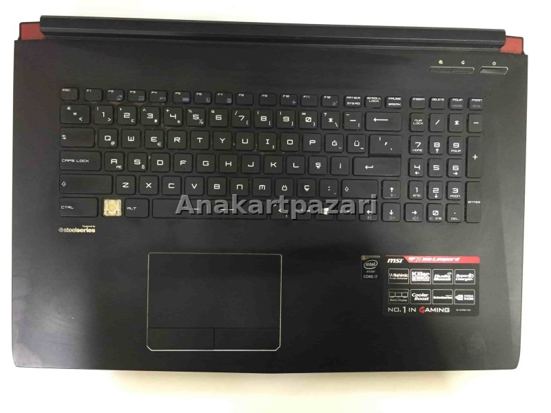 MSİ MS 1793 MS 16J3 GE72 GE62 PE60 GP62 GP72 Üst Kasa + Touchpad + Klavye