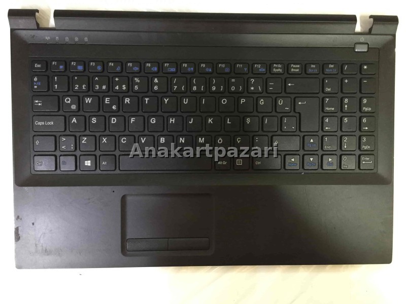 EXPER KARİZMA A5V A5B ÜST KASA + KLAVYE + TOUCHPAD