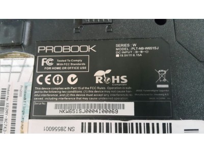 Victor Probook Series:w plt-nb-w651sj Kople kasa