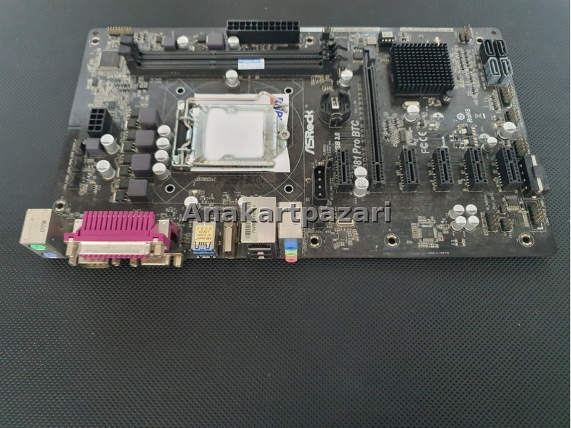 ASROCK H81 Pro BTC DDR3 LGA 1155 Rev 2.0 Usb 3.0 Anakart