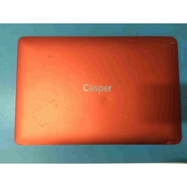 Casper CGA CBA C16 Ekran Cover + Bazel ( Kırmızı )