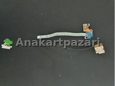 HP 15BS 15BW 15BU 15TBR 15TBS 15ZBW 15RA G6 250 255 Power jack ( Şarj soketi ) , Power Board ( Buton )