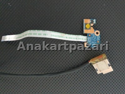 HP 15BS 15BW 15BU 15TBR 15TBS 15ZBW 15RA G6 250 255 Power jack ( Şarj soketi ) , Power Board ( Buton )