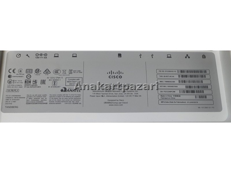 CİSCO CP-DX80 All İn One Anakart