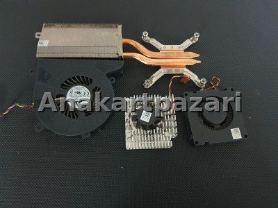 Dell Optiplex 9030 AIO Soğutucu Blok + Fan + Ekran Kartı Fanı + Power Supply Fanı