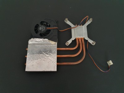 Quadro Rapid HM8120 41450 Soğutucu Blok + Fan