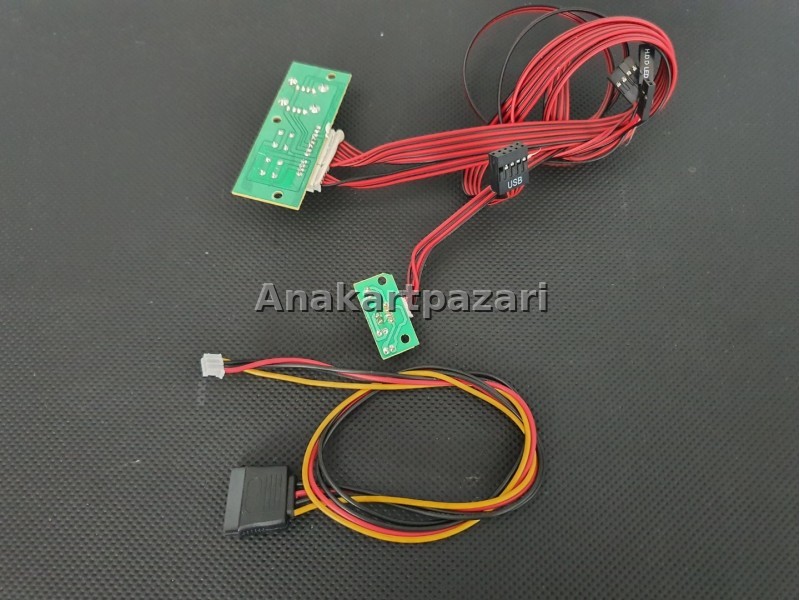 Quadro Rapid HM8120 41450 HDD Kablosu + Usb Power Buton Board